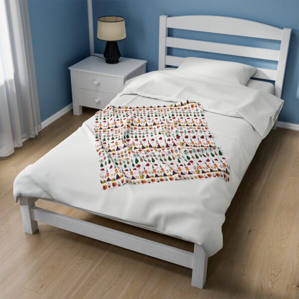 Copy of Cozy Christmas Velveteen Plush Blanket - Festive Holiday Decor